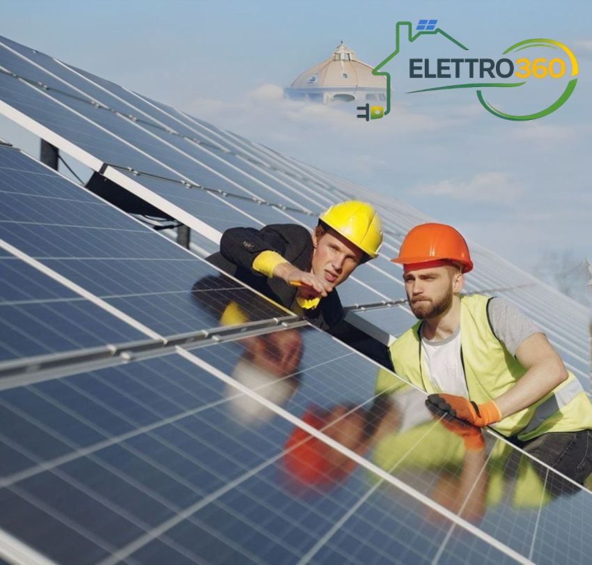 Tecnici specializzati al lavoro per realizzare impianti fotovoltaici efficienti, sicuri e progettati per durare nel tempo.